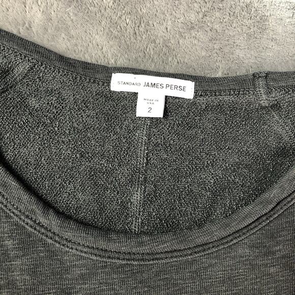 Standard James Perse Long Sleeve Sweatshirt Dress Size 2 Soft & Comfy-Cozy Chic - Picture 2 of 8